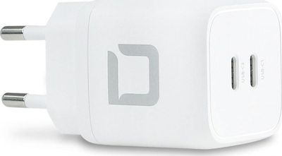 Karikues muri DICOTA D31984 Comfort, USB C 45W, 2 porta, i bardhë