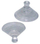 Kupë thithëse për xham Krups CUP SUCTION GLASS D30, diametër 30mm, set 10 copë, transparente