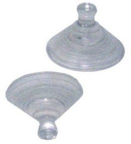 Kupë thithëse për xham Krups CUP SUCTION GLASS D30, diametër 30mm, set 10 copë, transparente