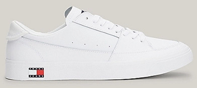 Atlete lëkure për meshkuj Tommy Hilfiger, të bardha