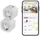 Prizë smart Omajin Smart Plug Bundle x2, WiFi Bluetooth, matje energjie, e bardhë