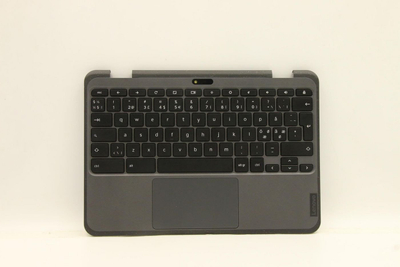 Tastierë Lenovo Lyou Nordic, me kabllo, e zezë