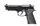 Pistoletë ajri Beretta Elite II, CO2 4.5mm, 18 fishekë, e zezë