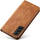 Këllëf telefoni Hurtel Magnet Fancy Case Samsung Galaxy S23+, tip portofol, me qendrim, kafe