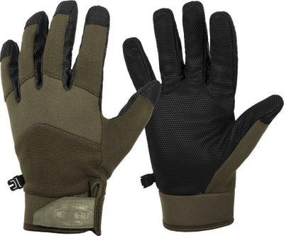 Doreza dimri Helikon Impact Duty Winter Mk2, madhësia L, me 3M Thinsulate, jeshile ulliri me të zezë