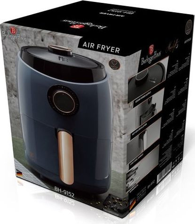 Fritezë me ajër të nxehtë Berlinger Haus Moonlight Edition BH-9152, 1350W, 3.5L, argjendtë rosegold