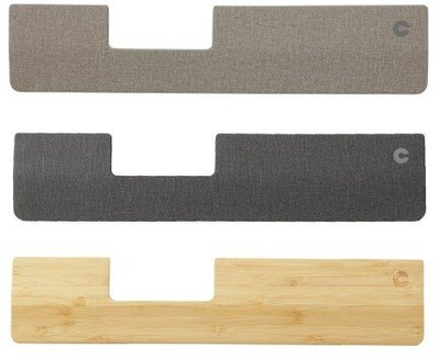 Mbështetëse krahu Contour Bamboo, për RollerMouse Pro SliderMouse Pro, e rregullueshme, ngjyrë natyrale