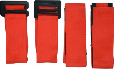 Rripa bartës për mobilje Yato, set 4 copë, polipropilen, portokalli