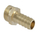 Konektor për gyp fleksibël Tdm Brass, 1x25mm, bronz