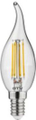 Poç elektrik GTV (LD-G95FL8-30), C35L, E14, LED, 4W, 230V, transparent 