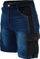 Shorce xhinsi Dedra Jeans, denim 280 g/m², madhësia L, blu e errët