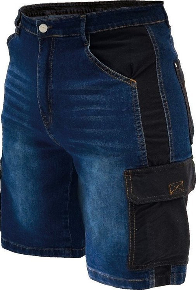 Shorce xhinsi Dedra Jeans, denim 280 g/m², madhësia L, blu e errët