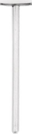 Kapelet gërryese EXO Hard Cap, 10mm, granulimi 80, të bardha