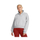 Bluze me kapuç Under Armour Icon Fleece, oversize, gjysmë zinxhir, gri