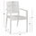 Kolltuk Kaganu 58x55x88Hcm (HM5134.02), bardhë