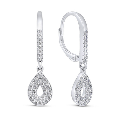 Set aksesorësh për femra Brilio Silver sBS1344 vathë + varëse