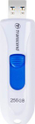 USB Transcend JetFlash 790, 256GB, USB 3.2, e bardhë