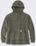 Bluzë me kapuç Carhartt Force Flex për goca, microfleece, gri e errët