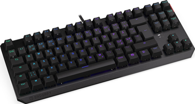 Tastierë mekanike Endorfy Thock TKL, Kailh Red, RGB, e zezë