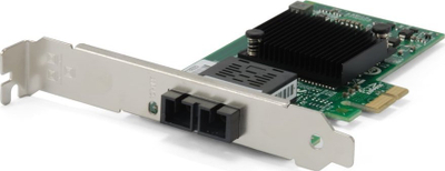 Kartë rrjeti LevelOne Gigabit Fiber PCIe, 1 Gbps, SC multimode, e gjelbër