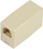 Adapter Microconnect (MPK200) RJ12-RJ12 F/F 6P-6C, krem