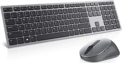 Set tastiere dhe mausi Dell Premier KM7321W, pa tela, layout EN/LT, gri titan