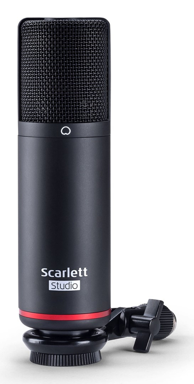 Set studio Focusrite Scarlett 2i2 Studio 4th Gen, USB C, 24 bit 192 kHz, i kuq