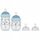 Set fillestar Mepal Mio Forest Friends për shishe bebesh, 4 pjesë