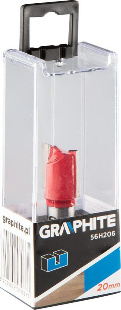 Freza Graphite Carbide Cutter, 20mm, dy tehe HM, bisht 12mm