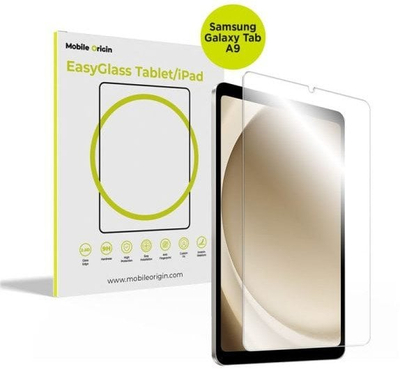 Xham mbrojtës Mobile Origin EasyGlass për Samsung Galaxy Tab A9, i tejdukshëm