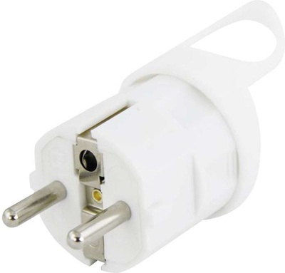 Prizë elektrike EMOS P0038, montim në mur, e bardhë