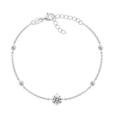 Byzylyk për femra Brilio Silver sBS3538, i argjendtë