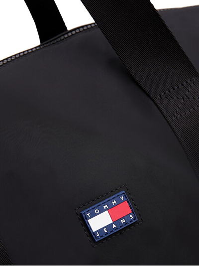 Çantë udhëtimi Tommy Hilfiger Holdall, e zezë
