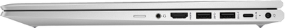 Laptop HP ProBook 455 G10, Ryzen 5 7530U, 15.6" FHD, 16GB RAM, 512GB SSD, сив