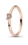 Unazë për femra Pandora Rose 182495C01, ari rozë