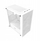 Karkasë kompjuteri Darkflash M305 Mesh, M-ATX, me xham anash, e bardhë