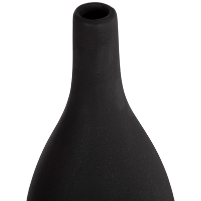 Dekor tavoline qeramike Galad Φ14x33,5Hcm (HM4635.02), zezë