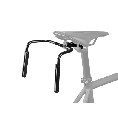 Носач за торба за велосипед Topeak Backloader Wishbone, капацитет 2kg, алуминиумска легура, црн