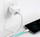 Karikues Baseus Super Si, 1x USB-C 3 A , i bardhë
