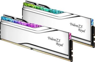 RAM G.Skill Trident Z5 Royal RGB, DDR5 48GB 2x24GB, 8200MHz, argjendt