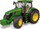 Lodër traktor Bruder John Deere 7R 350, shkalla 1:16, plastikë, jeshil