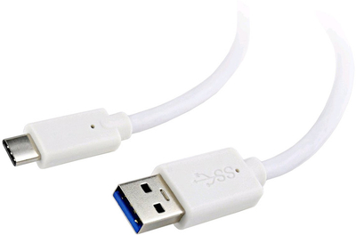 Kabllo Gembird CABLEXPERT, USB-A 3.0 (M) në USB-C (M), 1.8m, e bardhë