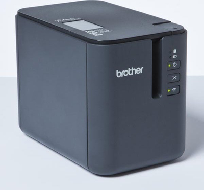 Printer etiketash Brother PT-P900WC, Wi‑Fi, 60 mm/s, gri