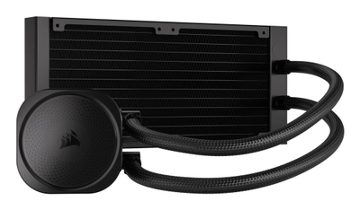 Ftohës procesori CORSAIR NAUTILUS 240 RS, radiator 240 mm, 2 ventilatorë, i zi