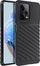 Mbrojtëse silikoni për Xiaomi Redmi Note 12 Pro 5G Poco X5 Pro 5G, antirrëshqitëse, e zezë