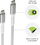 Kabllo USB Dbramante1928 Re-charge, USB 2.0, 1.2m, USB C, e bardhë