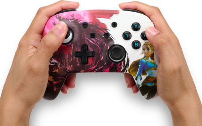 Контролер PowerA Blood Moon Zelda, Безжичен, шарен