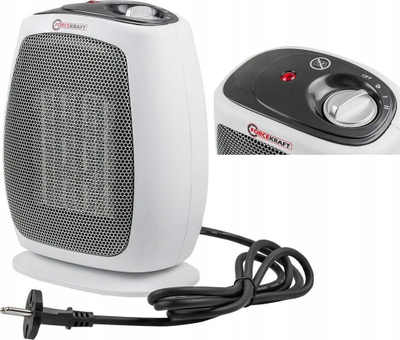 Ngrohës me ventilator Forcekraft Fan Heater 3F, 1500W, i bardhë