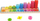 Lodër druri Montessori Woopie Counting, puzzle numrash, 54 copë, shumëngjyrëshe