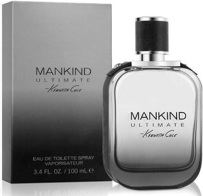 Parfum për meshkuj Kenneth Cole Mankind Ultimate, EDT, 100 ml, gri